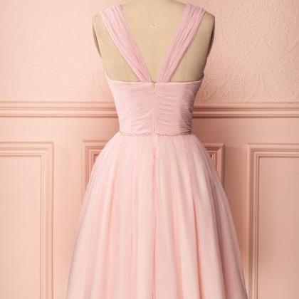 Short Pink Prom Dress Homecoming Dress, 2017 Pink Prom Dress ...